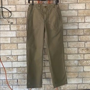 Madewell high waist khaki pants size 24